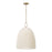 Capital Lighting Natalia 1 Light 24" Pendant, Aged Brass - 358811AD