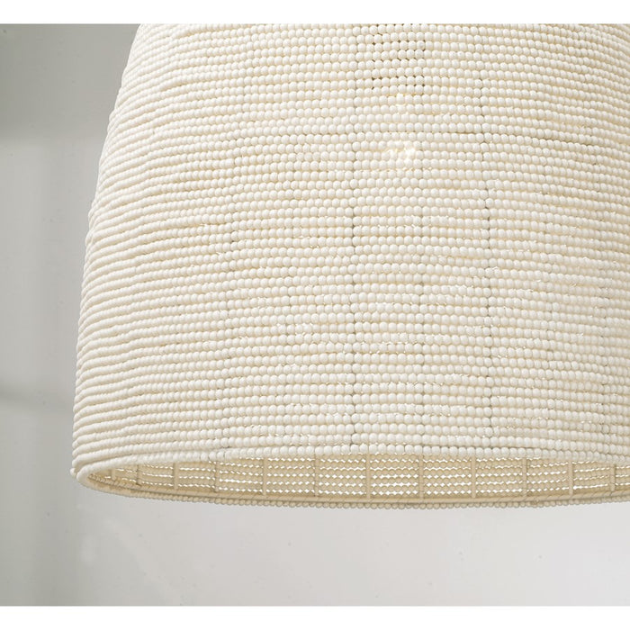 Capital Lighting Natalia 1 Light 24" Pendant, Aged Brass