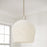 Capital Lighting Natalia 1 Light 20" Pendant, Aged Brass