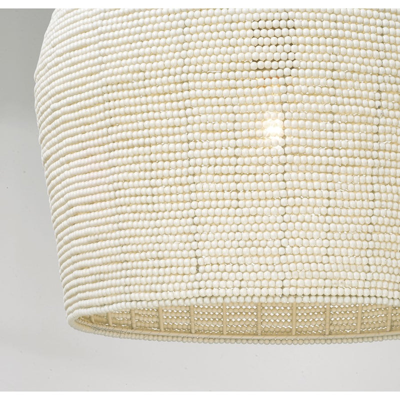 Capital Lighting Natalia 1 Light 20" Pendant, Aged Brass