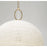 Capital Lighting Natalia 1 Light 20" Pendant, Aged Brass