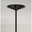 Capital Lighting Gatsby 1 Light Pendant, Matte Black/Soft White Glass