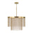 Capital Lighting Rae 2 Light Pendant, Aged Brass - 359321AD
