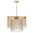 Capital Lighting Rae 2 Light Pendant, Aged Brass