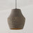 Capital Lighting Morada 1Lt 27" Pendant, Aegean Grey/Brass/White