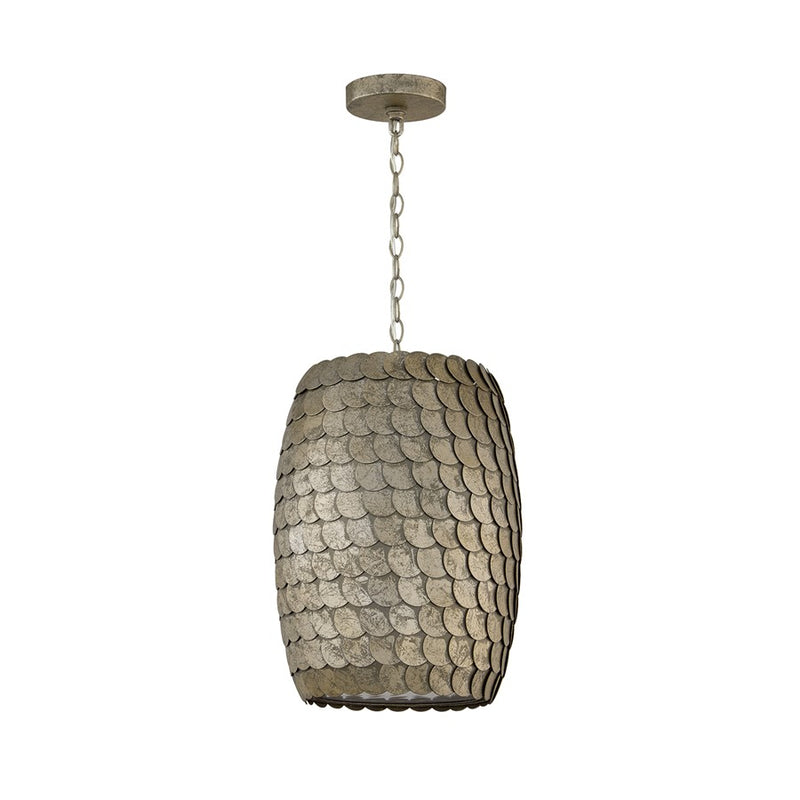 Capital Lighting Delphine 1 Light 12" Pendant, Grecian Luster