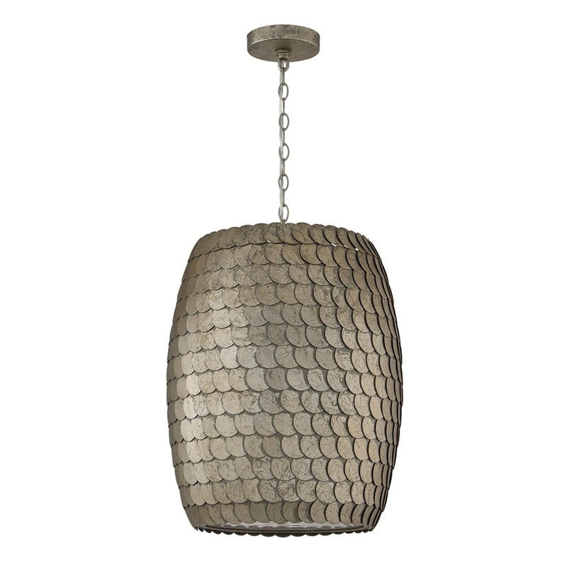 Capital Lighting Delphine 1 Light 15" Pendant, Grecian Luster