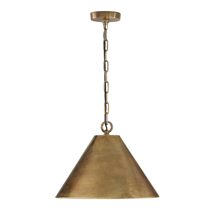 Capital Lighting Casa 1 Light Pendant, Oxidized Brass - 360011XB