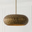 Capital Lighting Dorian 4 Light Pendant, Burnished Patinaed Brass