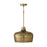 Capital Lighting Myriah 1 Light 12" Pendant, Tibetan Hammered Brass - 360311THB