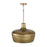 Capital Lighting Myriah 1 Light 15" Pendant, Tibetan Hammered Brass