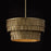 Capital Lighting Arden 4 Light Pendant, Ancestral Gold