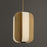 Capital Lighting Marcell 4 Light Pendant, Aged Brass/White Milk Glass