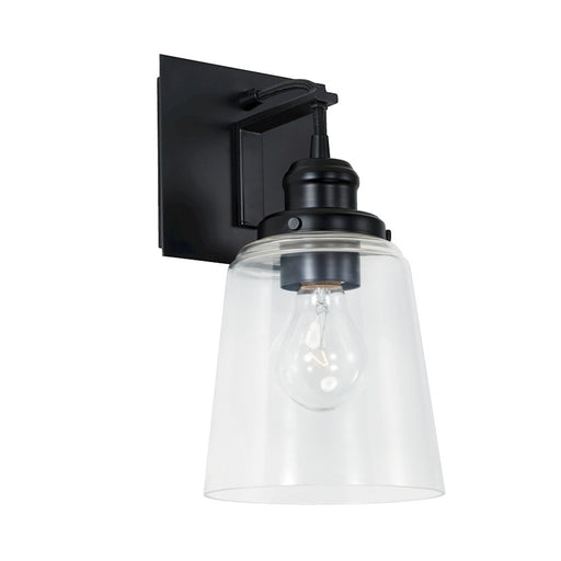 Capital Lighting Fallon 1 Light Sconce, Clear
