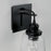 Capital Lighting Fallon 1 Light Sconce, Clear