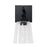 Capital Lighting Fallon 1 Light Sconce, Clear