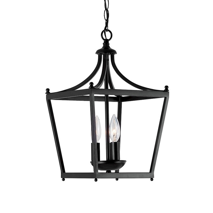 Capital Lighting Stanton 3-Light Foyer, Matte Black
