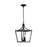 Capital Lighting Stanton 3-Light Foyer, Matte Black