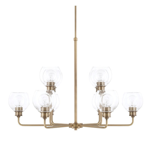 Capital Lighting Mid-Century 10 Light Chandelier