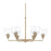 Capital Lighting Mid-Century 6 Light Chandelier