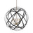 Capital Lighting Axis Pendant, Aged Brass and Black