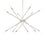 Capital Lighting 12 Light Chandelier, Polished Nickel