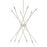 Capital Lighting 12 Light Chandelier, Polished Nickel