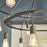 Capital Lighting 14 Light Chandelier, Black Iron
