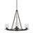HomePlace by Capital Lighting Collier 4 Light Chandelier, Urban Brown