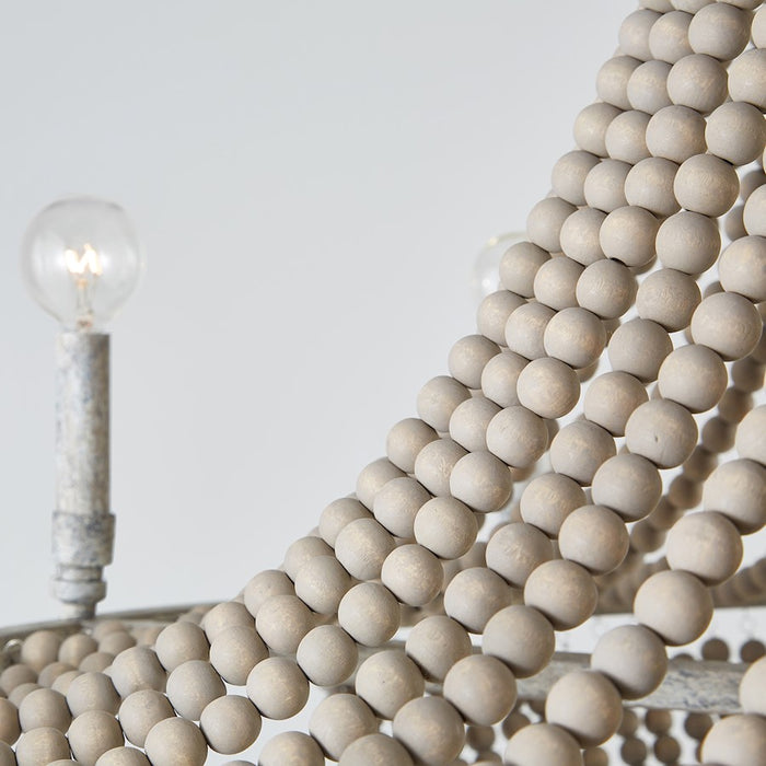 Capital Lighting Kayla 12 Light Chandelier, Mystic Sand