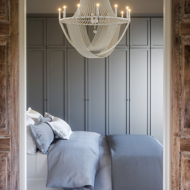 Capital Lighting Kayla 12 Light Chandelier, Mystic Sand