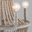 Capital Lighting Kayla 4 Light Chandelier, Mystic Sand
