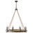 Capital Lighting Tybee 8 Light Chandelier, Nordic Grey