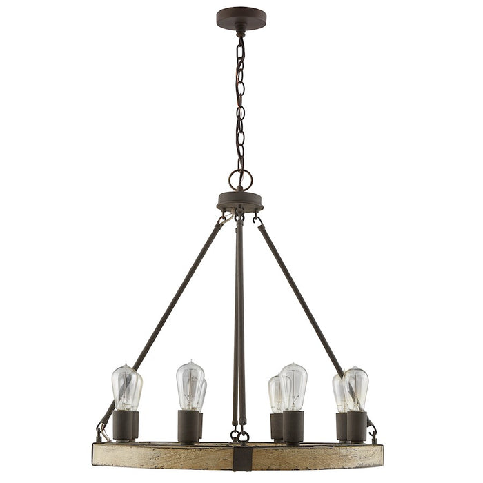 Capital Lighting 8 Light Chandelier, Sea Salt