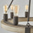 Capital Lighting 8 Light Chandelier, Sea Salt
