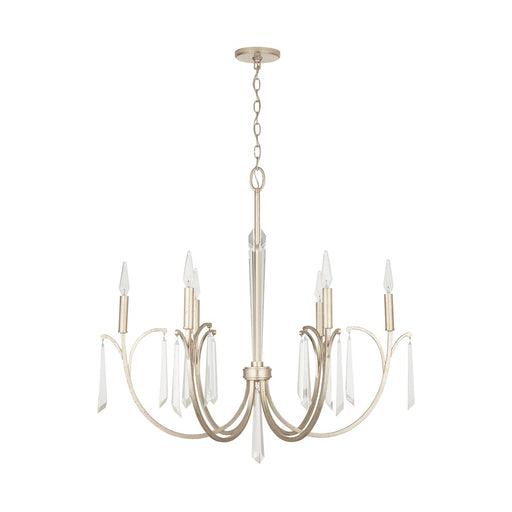 Capital Lighting Gwyneth Chandelier, Winter Gold