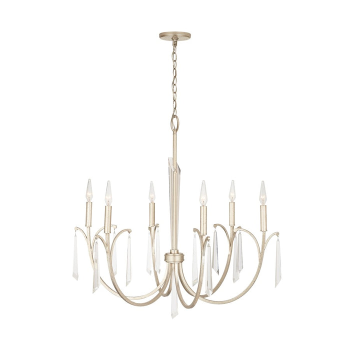 Capital Lighting Gwyneth Chandelier, Winter Gold