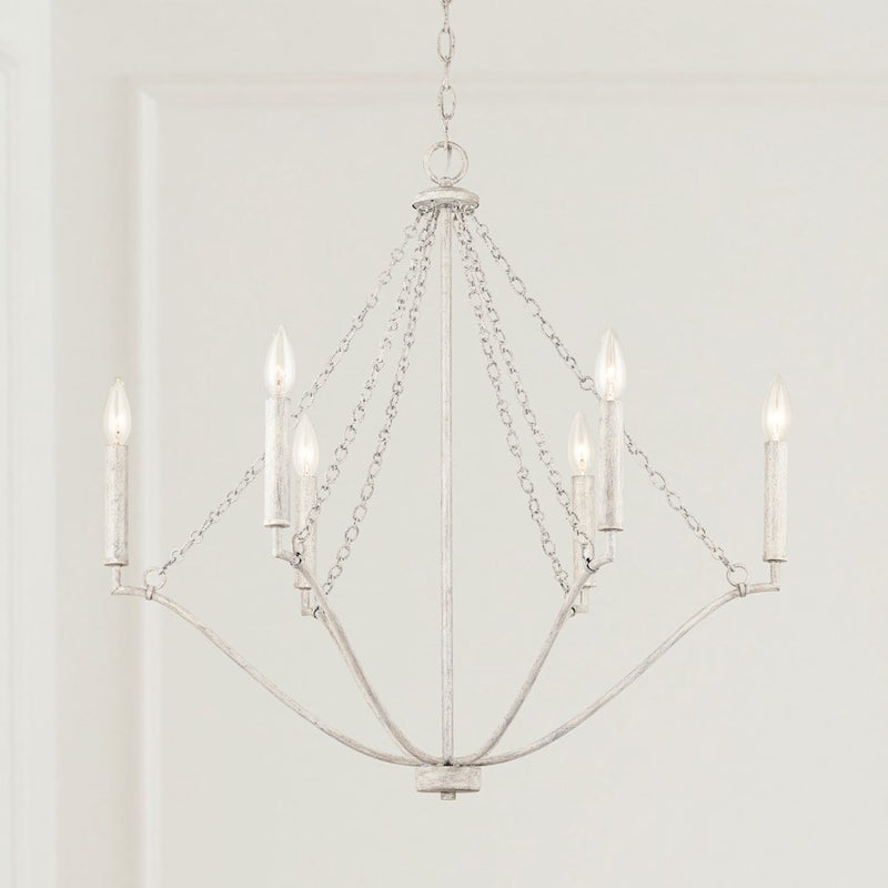 Capital Lighting Chandelier, Mystic Sand