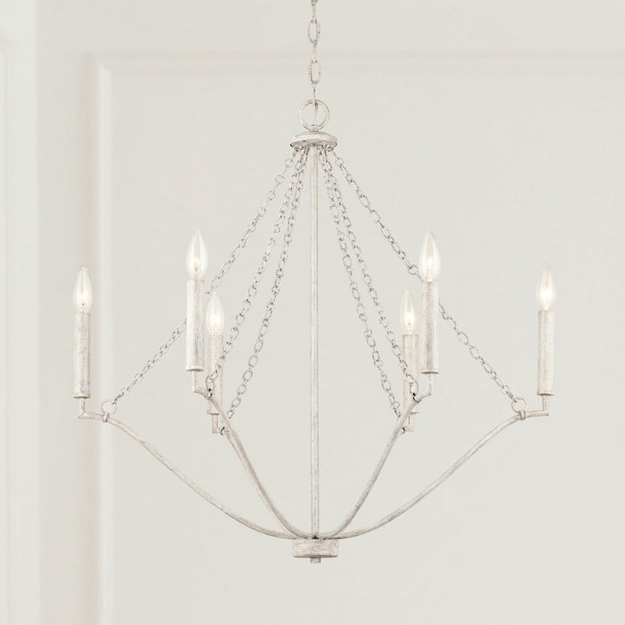 Capital Lighting Chandelier, Mystic Sand