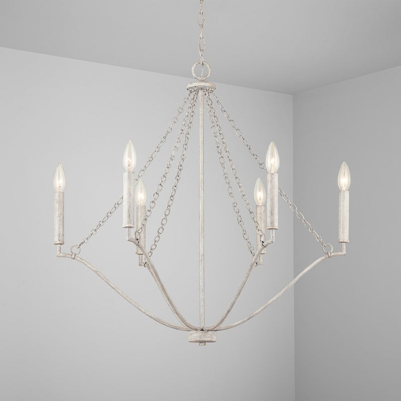 Capital Lighting Chandelier, Mystic Sand