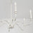 Capital Lighting Demi 6-Light Chandelier, Winter White