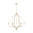 Capital Lighting Ophelia 6-Light Chandelier, Winter Gold