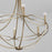Capital Lighting Jordyn 6-Light Chandelier, Aged Brass