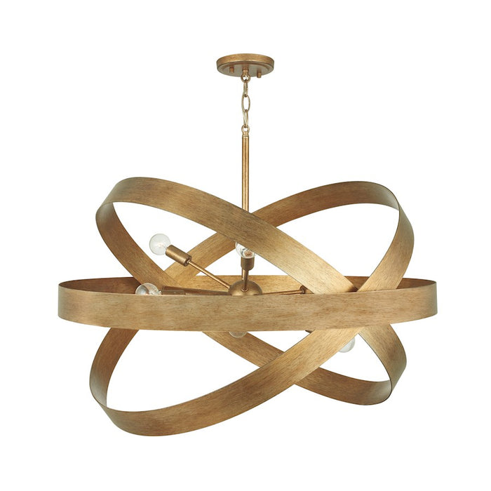 Capital Lighting Jude 6-Light Chandelier, Mystic Luster