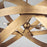 Capital Lighting Jude 6-Light Chandelier, Mystic Luster