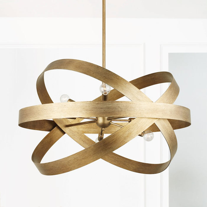 Capital Lighting Jude 6-Light Chandelier, Mystic Luster