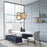 Capital Lighting Jude 6-Light Chandelier, Mystic Luster
