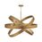 Capital Lighting Jude 6-Light Chandelier, Mystic Luster