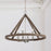 Capital Lighting Hugo Chandelier, Grey Wash Matte Nickel