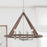 Capital Lighting Hugo Chandelier, Grey Wash Matte Nickel